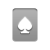 Game, card, Spade DarkGray icon