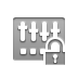 Console, open, Lock, Audio DarkGray icon