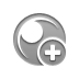 Add, Sphere Gray icon