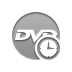 Clock, Dvd, Disk DarkGray icon