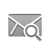 envelope, zoom DarkGray icon