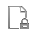 Lock, document Icon