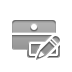 pencil, cashbox Icon