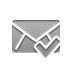 checkmark, envelope DarkGray icon