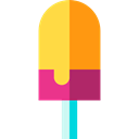 food, Summertime, sweet, Dessert, summer, Ice cream Black icon