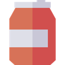 straw, Take Away, food, soda, Soft Drink, Paper Cup IndianRed icon