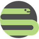 zoo, reptile, wildlife, Animal Kingdom, snake, Animals DarkSlateGray icon