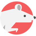 zoo, wildlife, Mouse, Animals, mammal, Animal Kingdom WhiteSmoke icon
