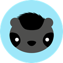 wildlife, Animal Kingdom, zoo, Animals, skunk PaleTurquoise icon