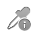 Dropper, Info Gray icon