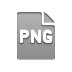 Format, File, Png DarkGray icon