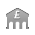 pound, Bank DarkGray icon