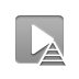 play, pyramid Icon