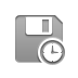 Clock, Diskette Icon