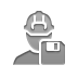 operator, Diskette Icon