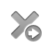 cross, right DarkGray icon