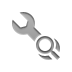 Wrench, technical, zoom Icon