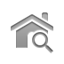 zoom, Home Gray icon