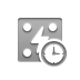 Clock, Plasma DarkGray icon