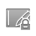 Lock, Tablet DarkGray icon