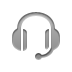 Headset Gray icon