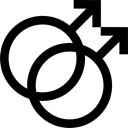 Man, shapes, Gender, male, mars, Masculine, signs Black icon