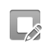 stop, pencil Gray icon