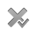checkmark, cross Gray icon