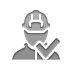checkmark, operator Gray icon