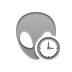 gray, Clock, Alien DarkGray icon
