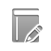 pencil, Book DarkGray icon