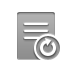 Reload, document, stamped DarkGray icon