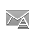 envelope, pyramid Icon