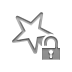 open, Lock, wizard Gray icon