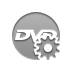 Disk, Gear, Dvd DarkGray icon