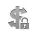 open, Lock, transaction, Bank Gray icon