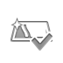 silver, checkmark Gray icon