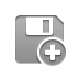 Add, Diskette Icon