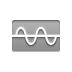 frequency, wave, high DarkGray icon