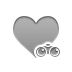Heart, Binoculars DarkGray icon