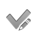 checkmark, pencil Icon