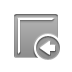 Left, square DarkGray icon