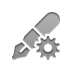 Gear, Pen Icon