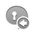Left, Encrypt DarkGray icon