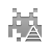 pyramid, Alien Gray icon