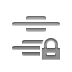 vertical, Center, Lock, distribute Gray icon