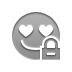 smiley, Lock, love Icon