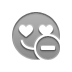 smiley, delete, love DarkGray icon