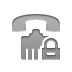 Lock, voip DarkGray icon