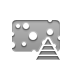 pyramid, sponge DarkGray icon
